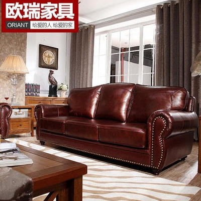 歐瑞家具真皮沙發(fā)MSSL829評測 匠心工藝，筑就家居空間的質(zhì)感與舒適